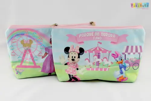 Necessaire Circo da Minnie Rosa