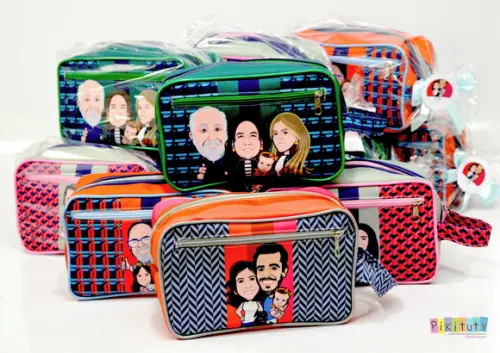 Necessaire Jumbo com 2 Compartimentos