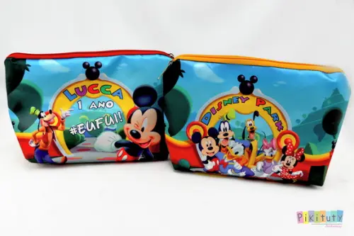 Necessaire Mickey e sua turma