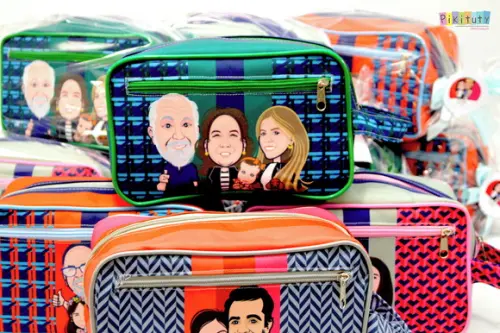 Necessaire Jumbo com 2 Compartimentos