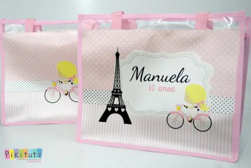 Novidade! Bolsa de praia Paris