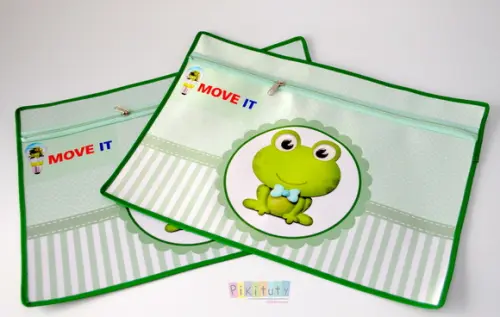 Pasta Envelope Sapinho - Jardim para meninos
