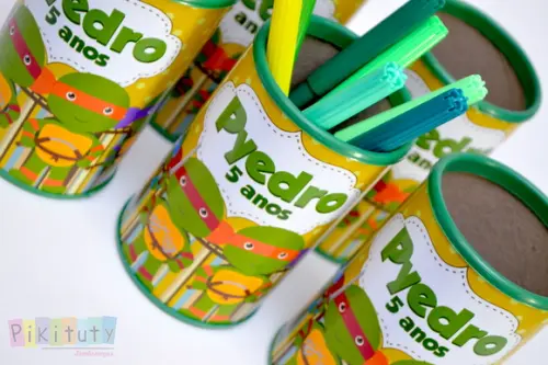 Porta Lápis - Tartarugas Ninja Baby