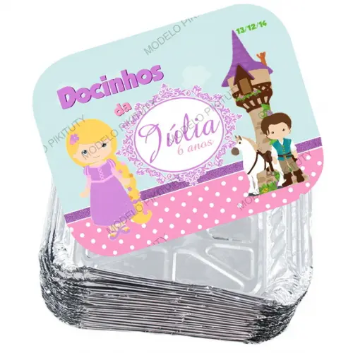 Promoção! Marmitinha 250g - Rapunzel