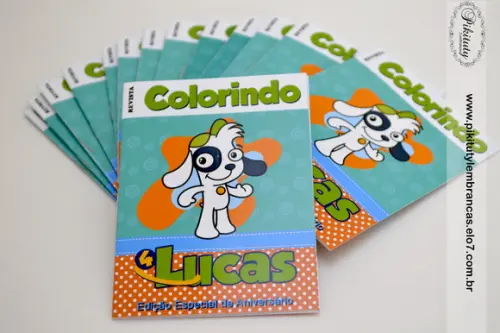 Revista Colorir 10x7 cm