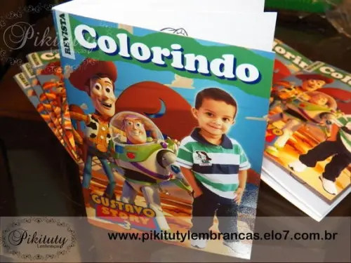 Revista para colorir