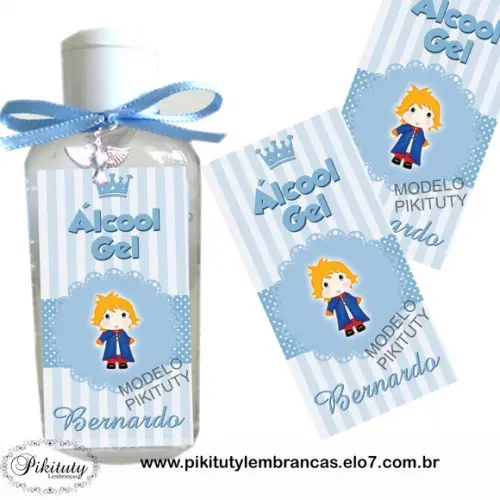 Rótulo Adesivo p/ Álcool em gel