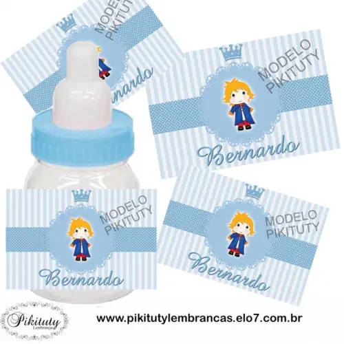 Rótulo Adesivo p/ Mini Mamadeira