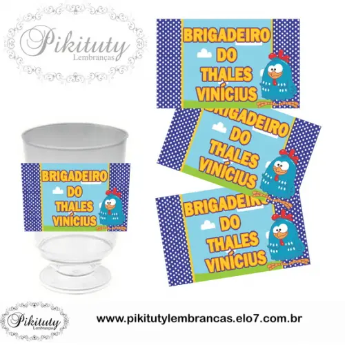 Rótulo para Brigadeiro de Colher
