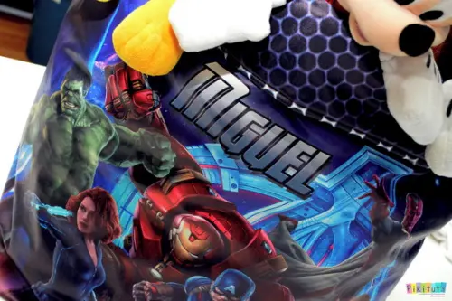 Saco/cesto Organizador de Brinquedos - Vingadores