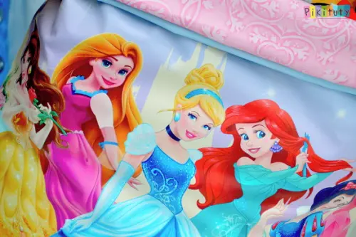Saco/cesto Organizador de Brinquedos - Princesas