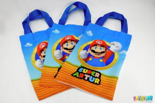 Sacola de tecido Super Mario