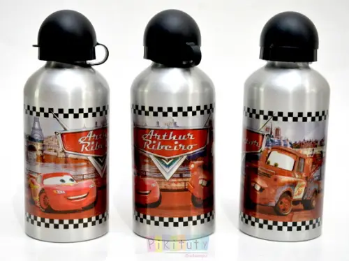 Squeeze de Alumínio 500 ml Carros