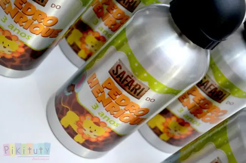 Squeeze de Alumínio 500 ml Safari