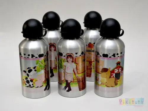 Squeeze de Alumínio 500 ml Fazendinha