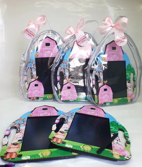 Tablet Personagem - Fazendinha Rosa
