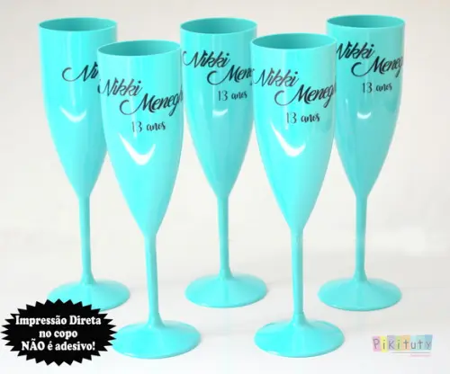 Taça para Champagne - Nikki Meneghel