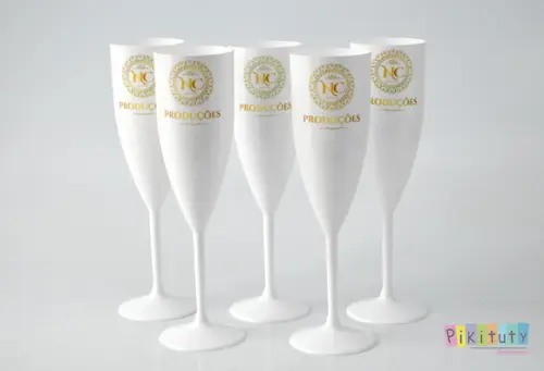 Taça para Champagne - Brinde Coorporativo