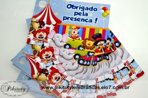 Tags de agradecimento - Todos os temas