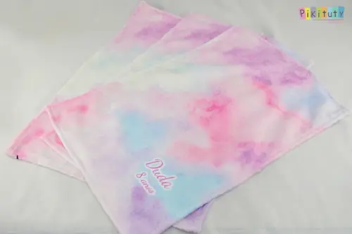 Toalha Lavabo c/impressão total - Tie Dye