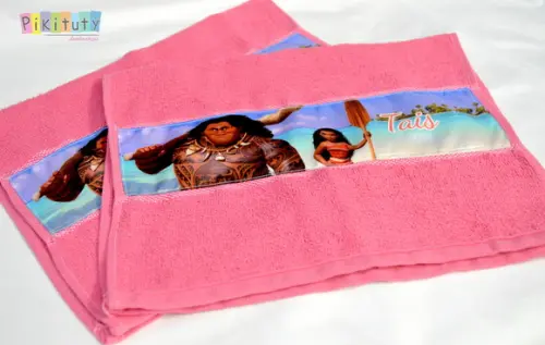 Toalhinha personalizada - Moana