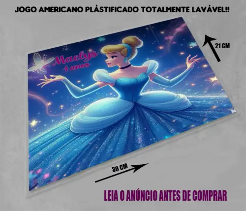 Jogo Americano Personalizado