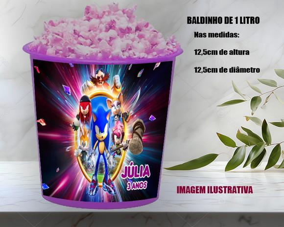 Balde de Pipoca do Sonic