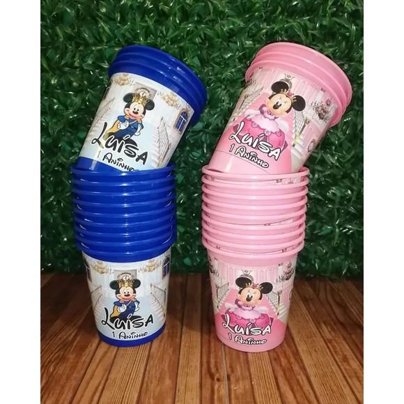 Balde de Pipoca Minie ou Mickey Realeza
