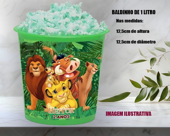 Balde de Pipoca Personalizado do Rei Leão