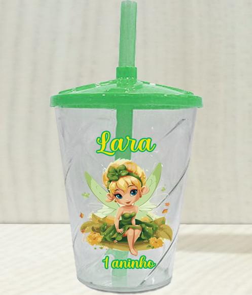 Copo Twister Personalizado da Tinkerbell