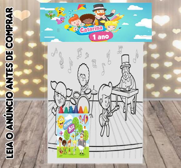 Kit Colorir para Lembrancinhas Mundo Bita