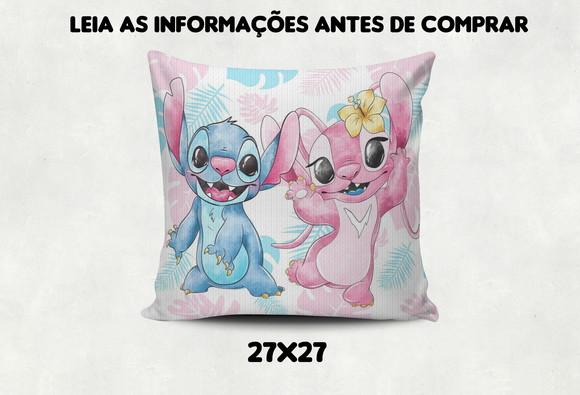 Kit com 4 Almofadas Decoraçao do Stitch