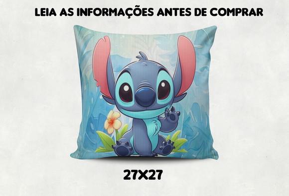 Kit com 4 Almofadas Decoraçao do Stitch