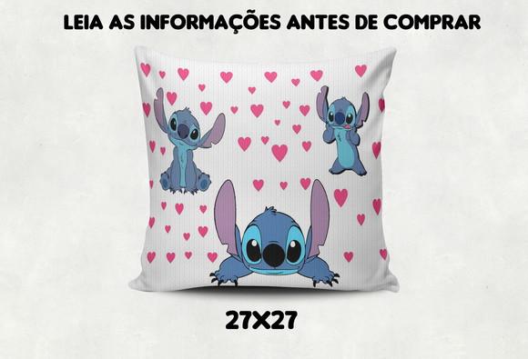 Kit com 4 Almofadas Decoração do Stitch