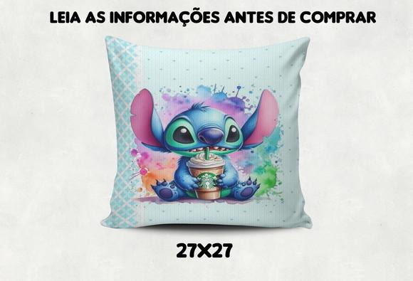 Kit com 4 Almofadas Decoração do Stitch