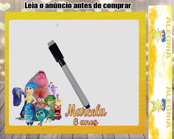 Lousa Magica e Canetinha Personalizada Divertidamente