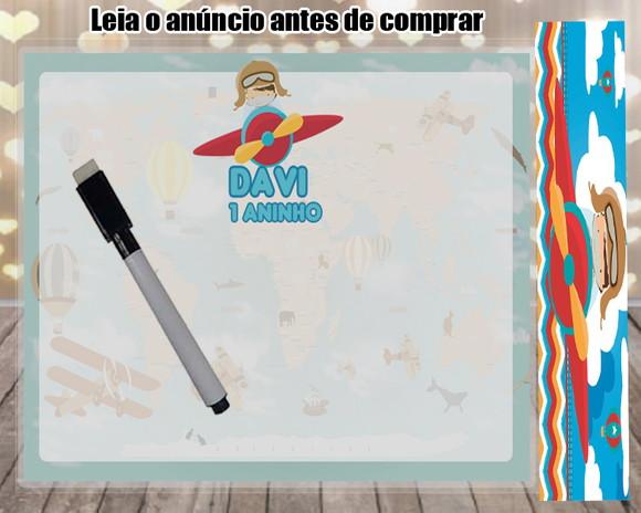 Lousa Magica Personalizada do Aviador