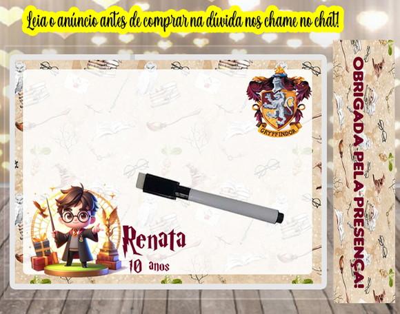 Lousa Magica Personalizada do Harry Potter