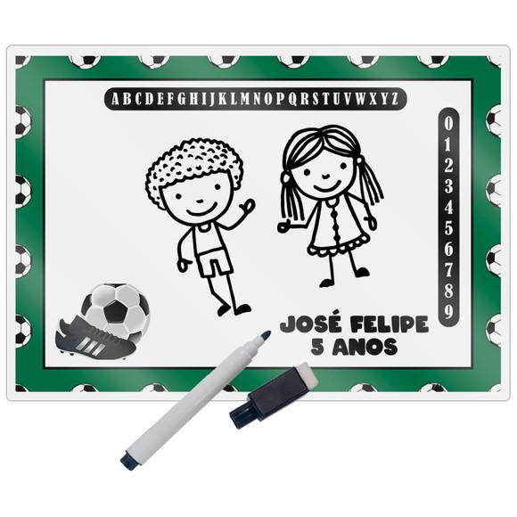 Lousa Mágica Personalizada Futebol