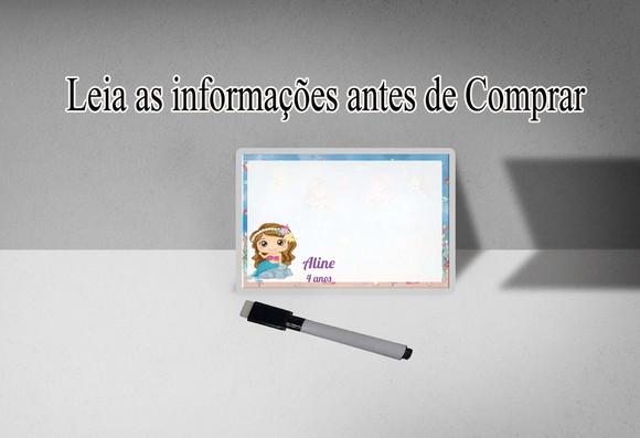 Lousinha Magica Personalizada da Sereia Baby