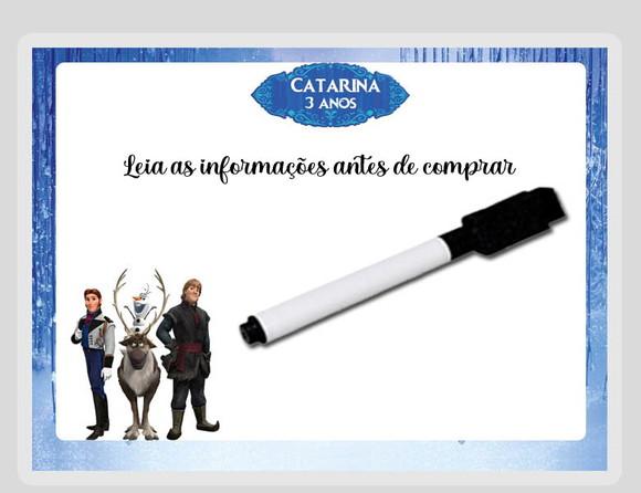 Lousinha Magica Personalizada Frozen