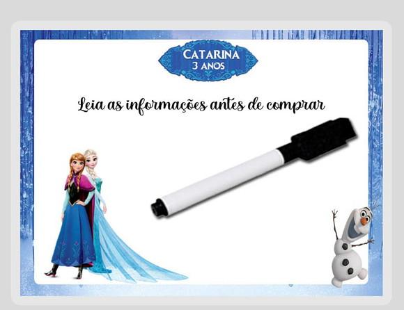 Lousinha Personalizada da Frozen