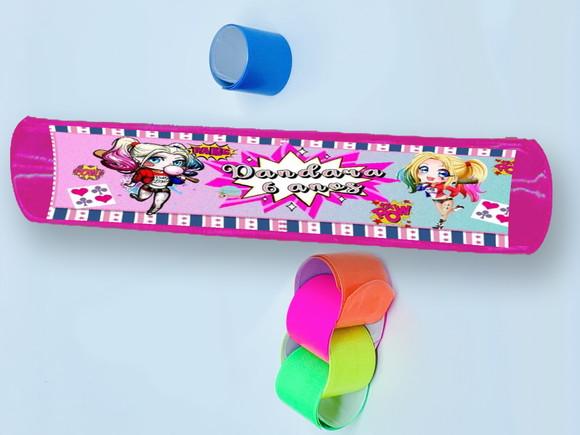 Pulseira Bate e Enrola Personalizada da Arlerquina
