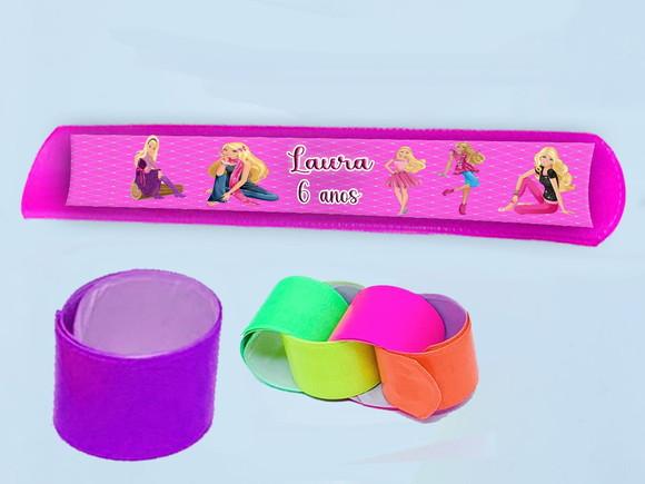 Pulseira Bate e Enrola da Barbie