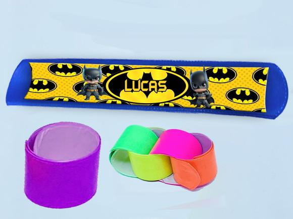 Pulseira Bate e Enrola do Batman
