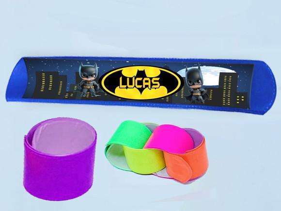 Pulseira Bate e Enrola do Batman