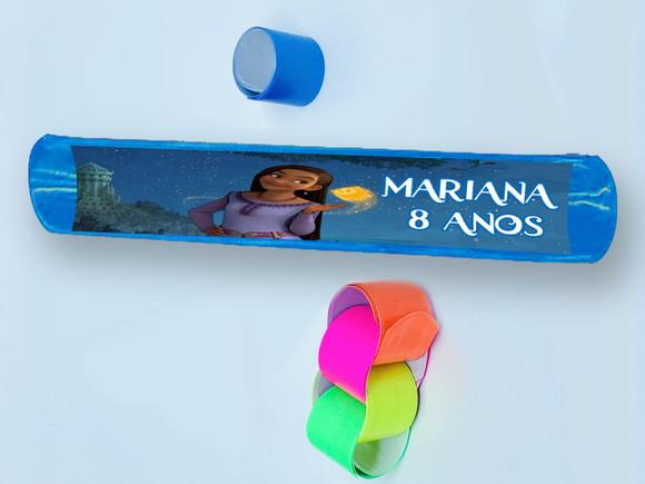 Pulseira Bate Enrola Personalizada Wish