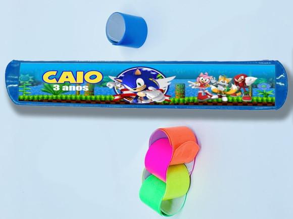 Pulseira Bate Enrola Sonic