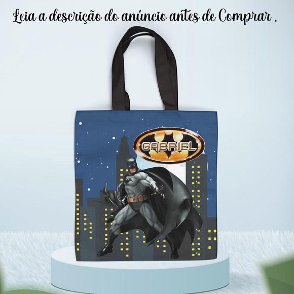 Sacolinha de Tecido Personalizada do Batman