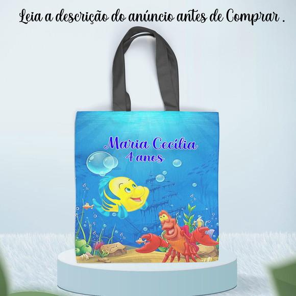 Sacolinha Ecobag do Linguado e Sebastian Ariel